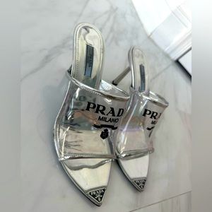 EUC PRADA PLEX SANDALS